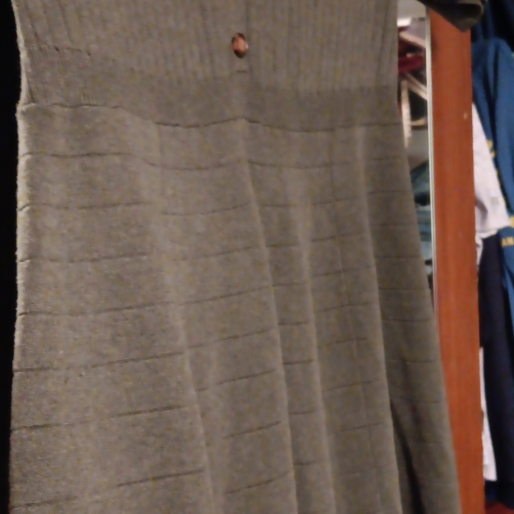 Torrid Ribbed Olive Dress - Picture 5 of 7